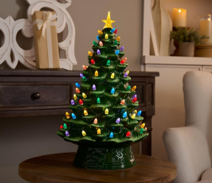 Mr. Christmas 18" Ceramic Nostalgic Tree